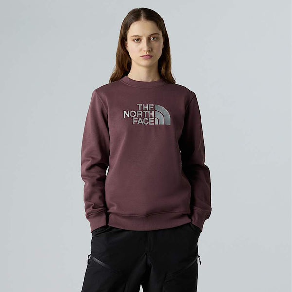 The North Face Drew Peak Sweatshirt Tawny Quartz-high Rise Grey female