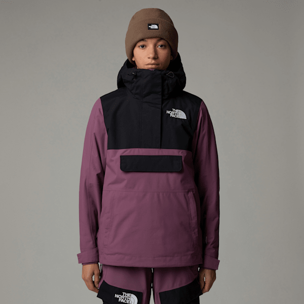 The North Face Women's Driftview Anorak Tnf Black-midnight Mauve 