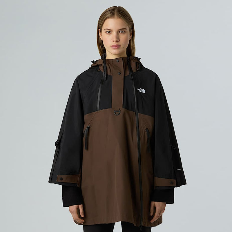 The North Face Dryvent™ Hardshell Cape Coat Tnf Black smokey Brown