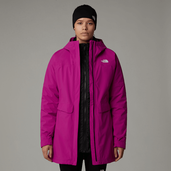 The North Face Dryvent™ Mono Triclimate -in- Parka Deep Mulberry-tnf Black