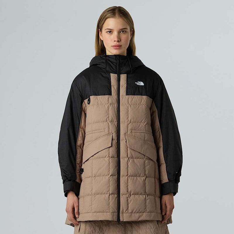 The North Face Dynamic Quilted Down Jacket Tnf Black-mushroom Grey female