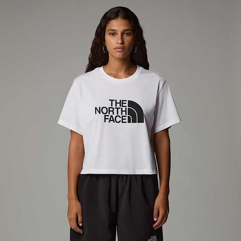 The North Face Easy Cropped T-shirt Tnf White female