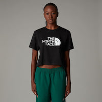 The North Face Easy Cropped T-shirt Tnf Black female