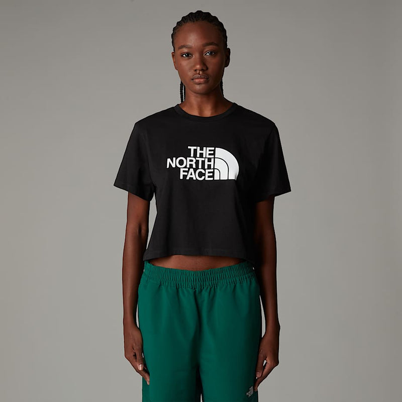 The North Face Easy Cropped T-shirt Tnf Black female