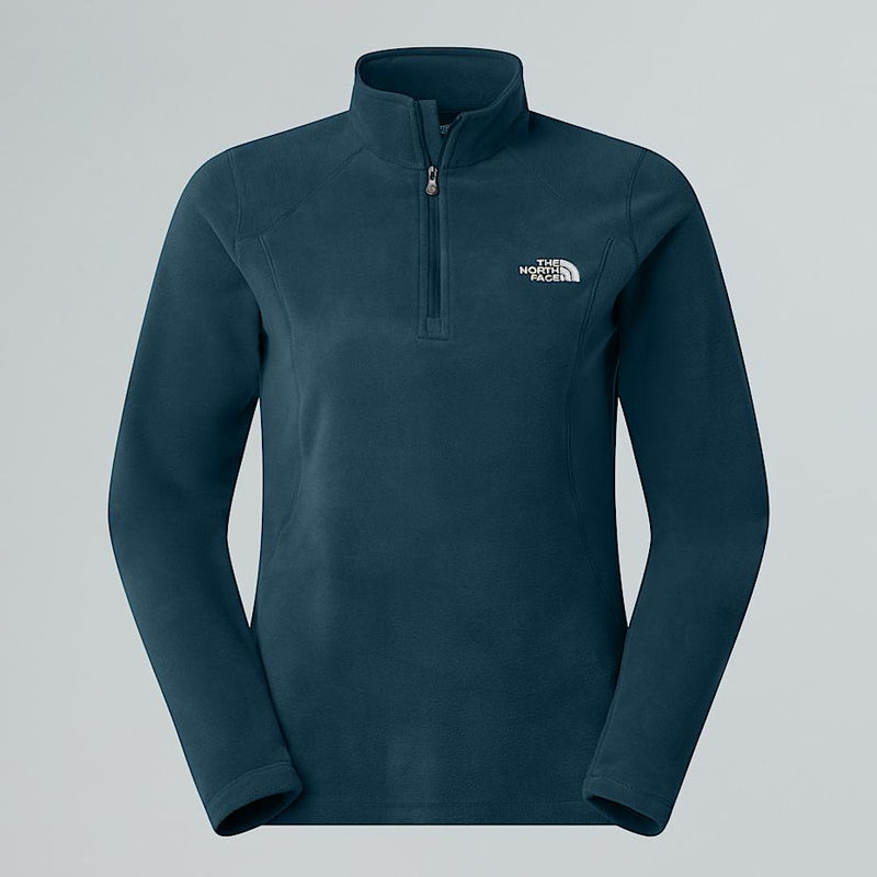 The North Face Emilia 1/4 Zip Fleece Midnight Petrol female