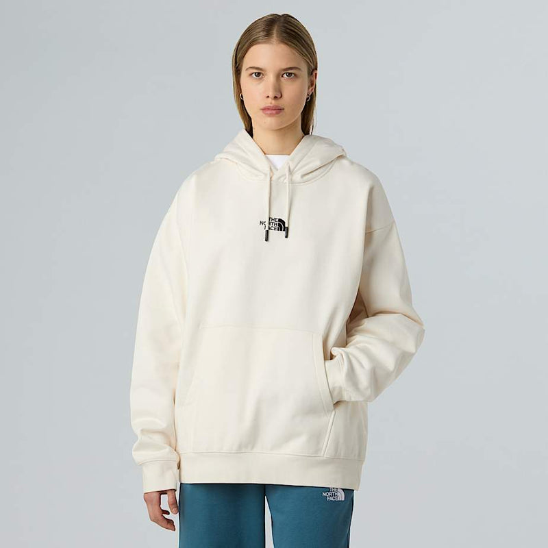 The North Face Essential Hoodie White Dune female