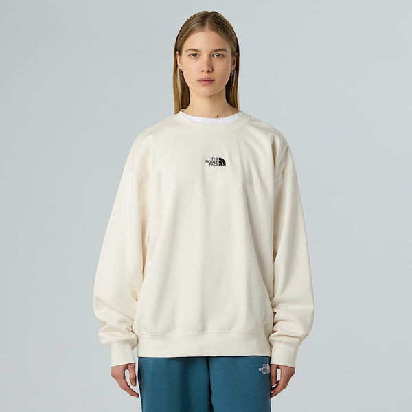 The North Face Essential Sweatshirt White Dune female