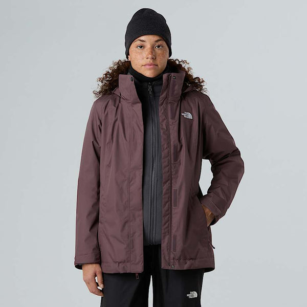 The North Face Evolve Ii Triclimate® 3-in-1 Jacket Tawny Quartz-anthracite Grey female
