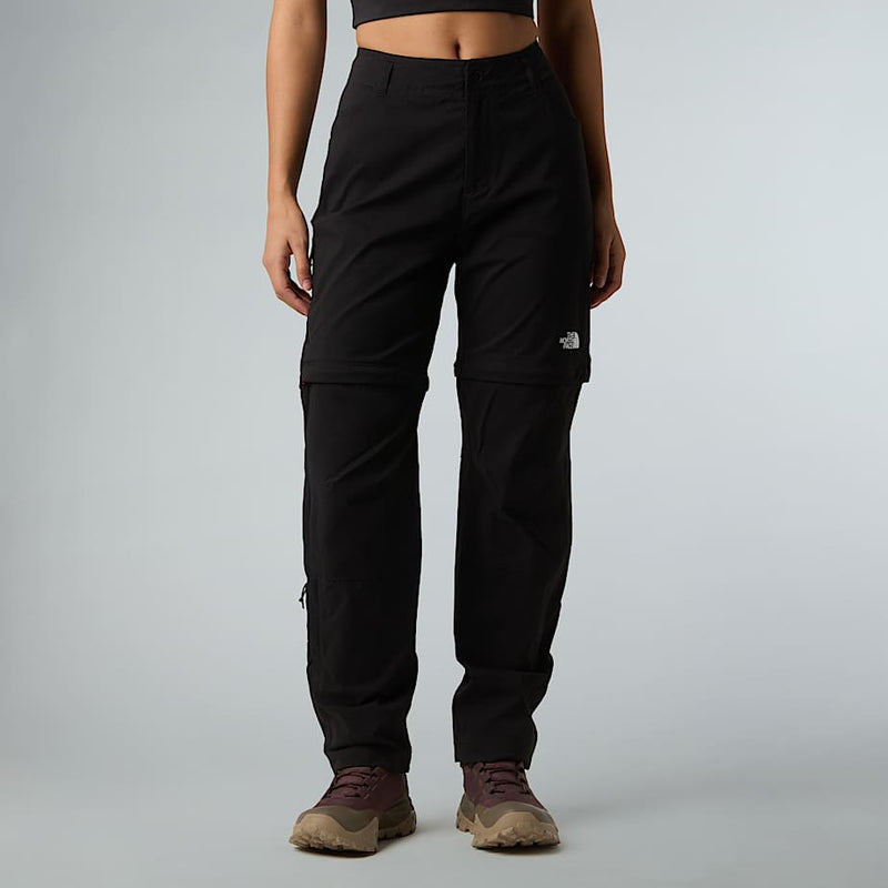 The North Face Exploration Convertible Regular Straight Trousers Tnf Black Size female