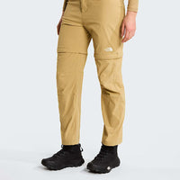 The North Face Exploration Convertible Regular Straight Trousers Khaki Stone Size