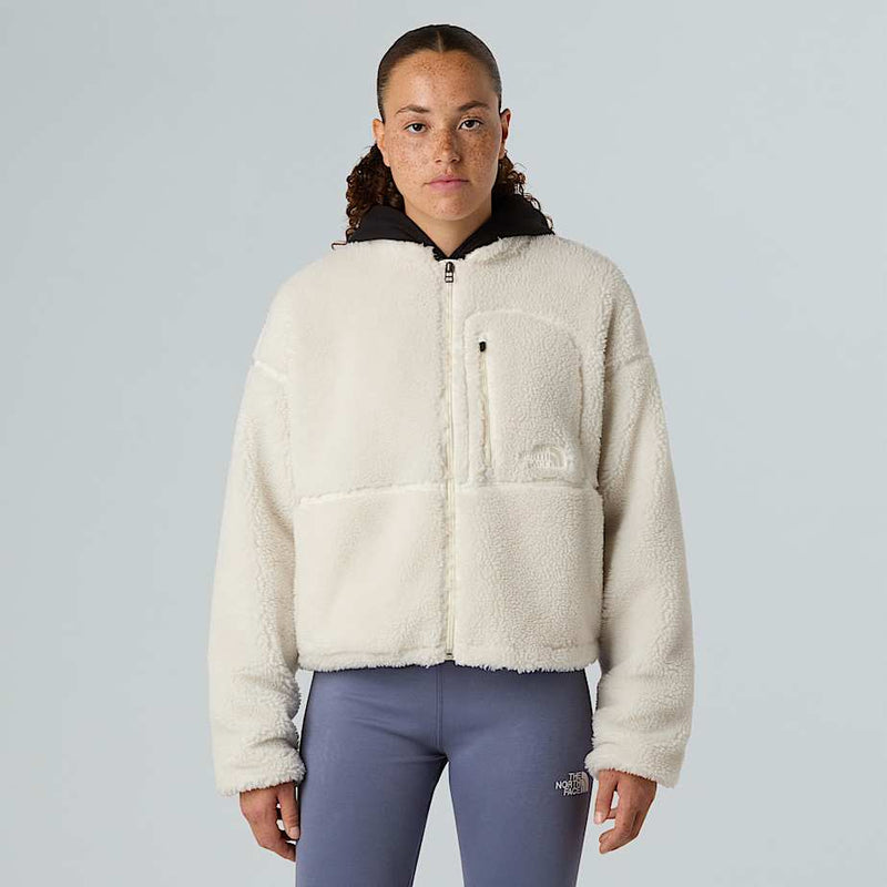 The North Face Extreme Pile Full-zip Fleece White Dune female