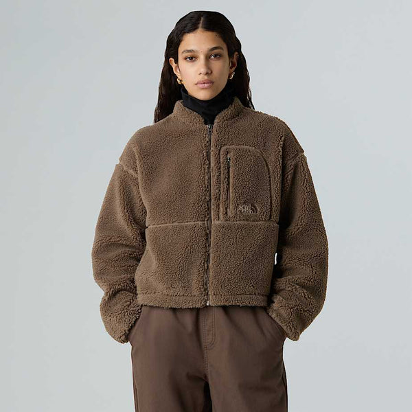 The North Face Extreme Pile Full-zip Fleece Mocha Brown female