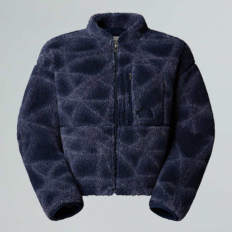 The North Face Extreme Pile Printed Full-zip Fleece Summit Navy Sun Halos Print