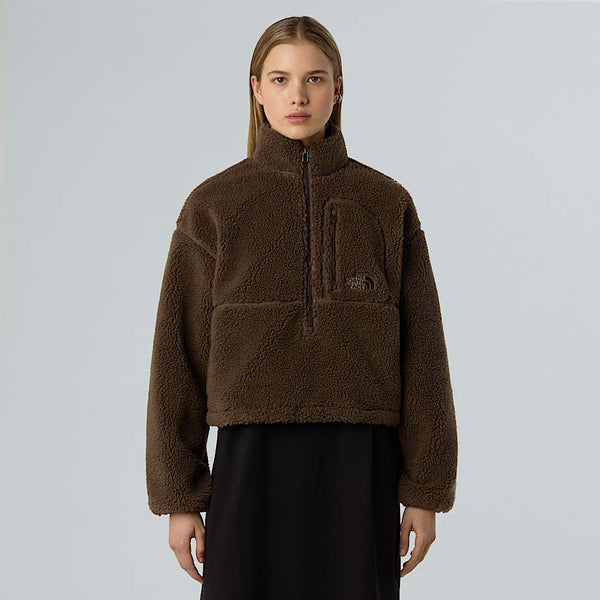 The North Face Extreme Pile Pullover Fleece Smokey Brown female