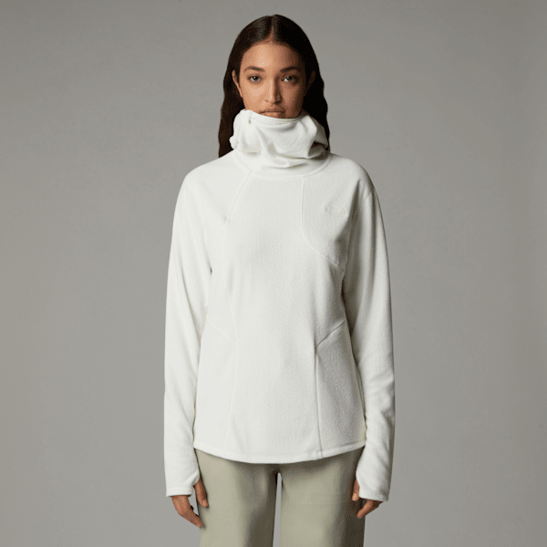 The North Face Women's Fitted Pullover White Dune