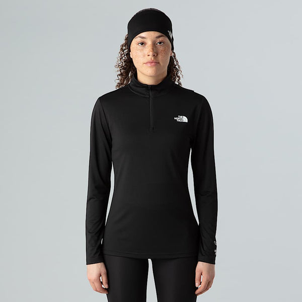 The North Face Flex 1/4 Zip Long-sleeve Top Tnf Black female