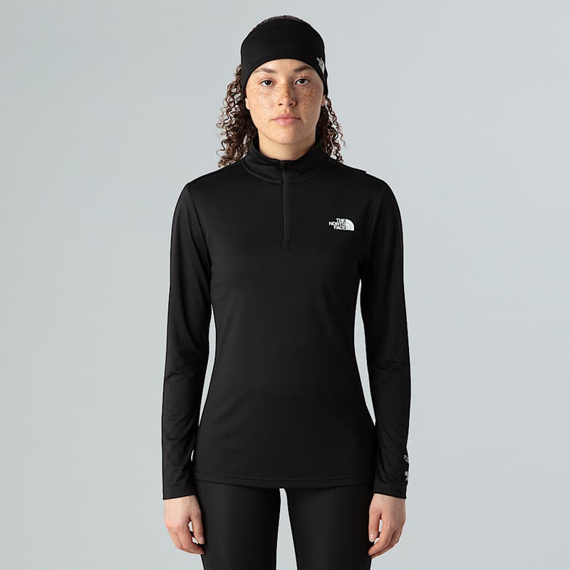 The North Face Flex 1/4 Zip Long-sleeve Top Tnf Black female