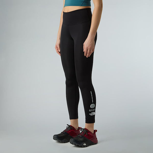 The North Face Flex 25" Graphic Leggings Tnf Black Size female