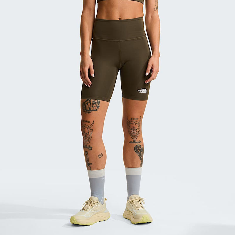 The North Face Flex 8" Tight Shorts New Taupe Green Size