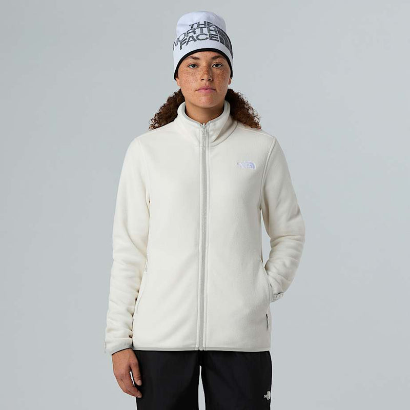 The North Face Glacier Full-zip Fleece White Dune female