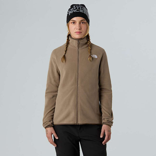The North Face Glacier Full-zip Fleece Mocha Brown female