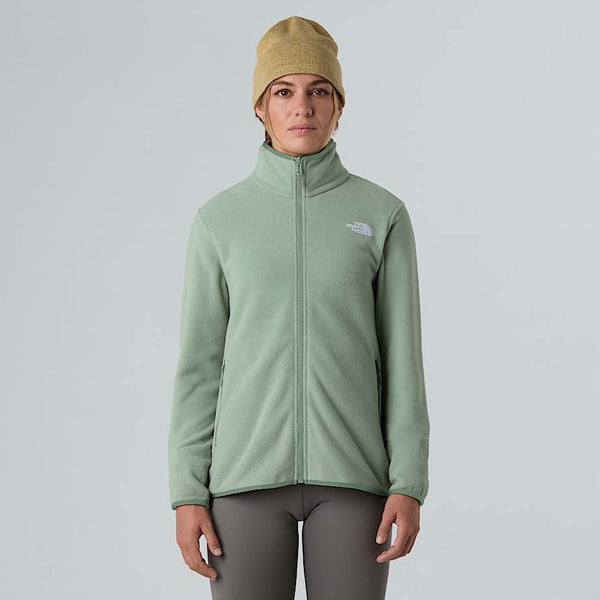 The North Face Glacier Full-zip Fleece Slate Moss female