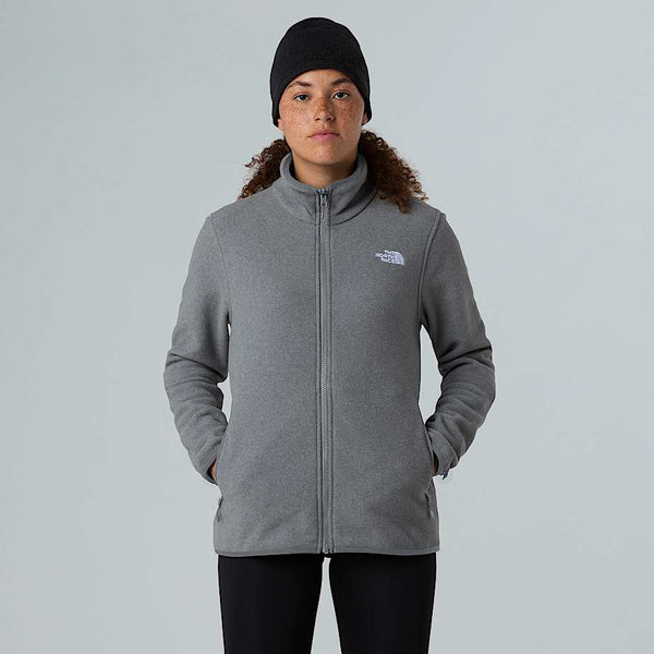 The North Face Glacier Full-zip Fleece Tnf Mid Grey Heather female