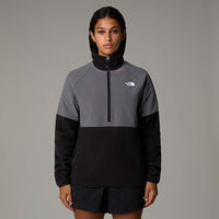 The North Face Glacier Heavyweight 1/2 Zip Fleece Tnf Black smoked Pearl anthracite Grey