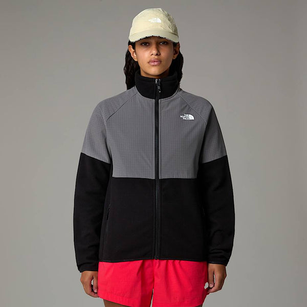 The North Face Glacier Heavyweight Full-zip Fleece Tnf Black-smoked Pearl-anthracite Grey female