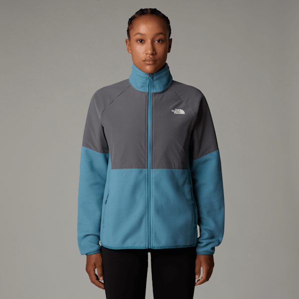 The North Face  Glacier Heavyweight Full-zip Fleece Algae Blue-smoked Pearl