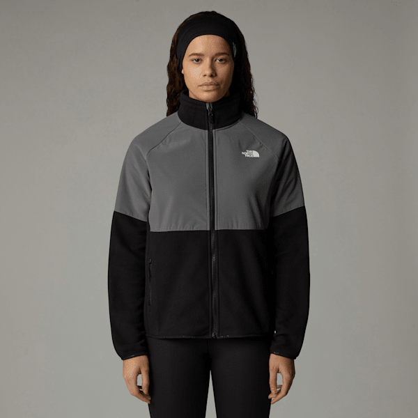 The North Face Glacier Heavyweight Full-zip Fleece Tnf Black-smoked Pearl