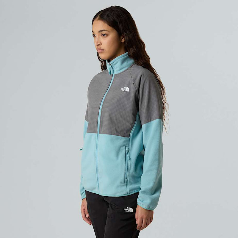 The North Face Glacier Heavyweight Full zip Fleece Blue Eclipse smoked Pearl