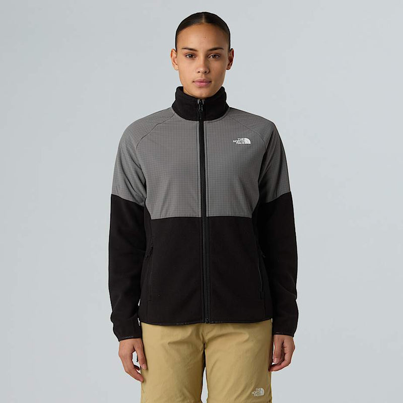 The North Face Glacier Heavyweight Full zip Fleece Tnf Black smoked Pearl anthracite Grey