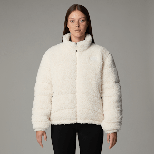 The North Face Women's High-pile Tnf Jacket 2000 White Dune | LYBSTORE