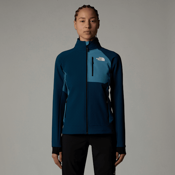 The North Face Women's Highball Fleece Midnight Petrol-algae Blue 