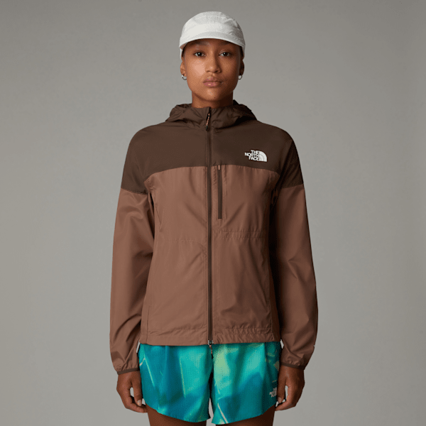 The North Face Women’s Higher Run Wind Jacket Latte-smokey Brown