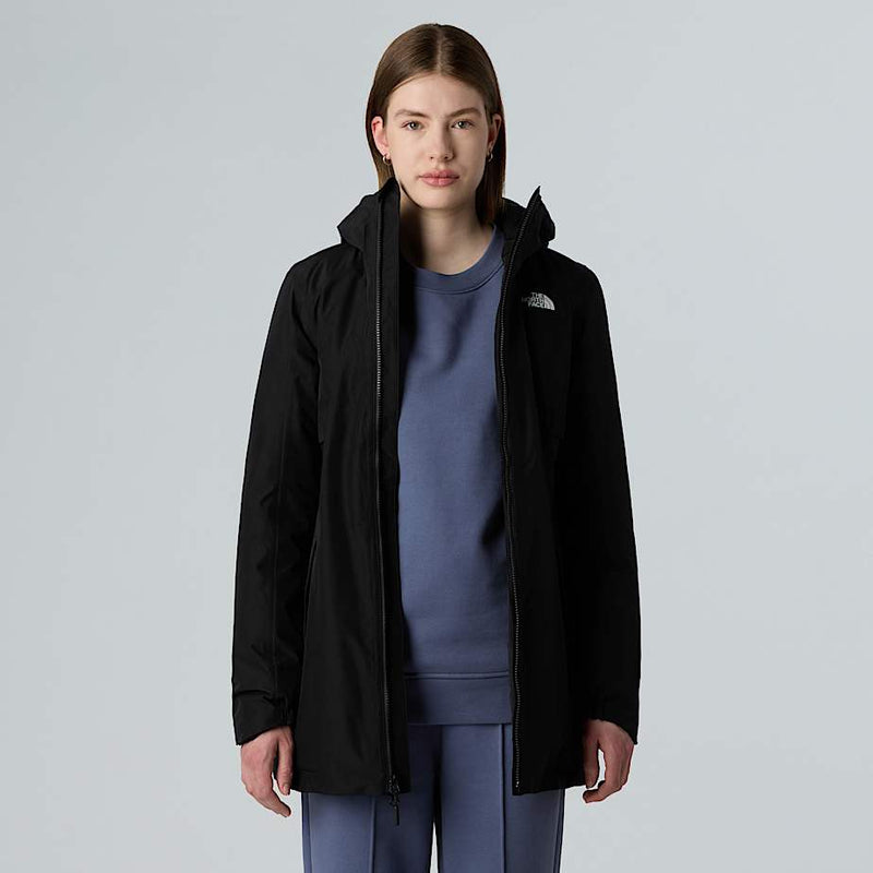 The North Face Hikesteller Insulated Parka Tnf Black-tnf Black female