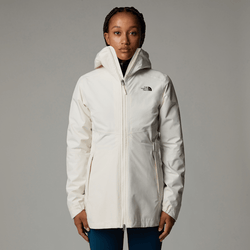 The North Face Women’s Hikesteller Parka Shell Jacket White Dune 