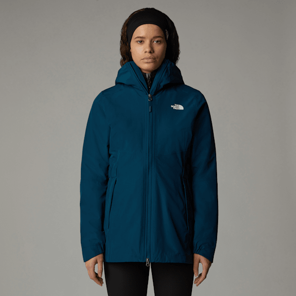 The North Face Women’s Hikesteller Parka Shell Jacket Midnight Petrol 