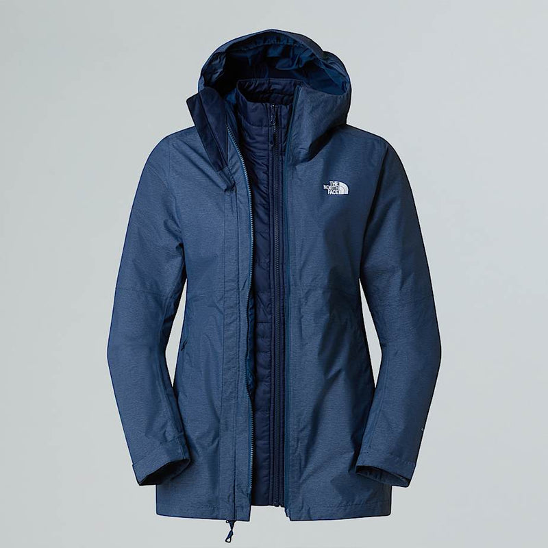 The North Face Hikesteller Triclimate 3-in-1 Jacket Shady Blue White Heather summit Navy npf