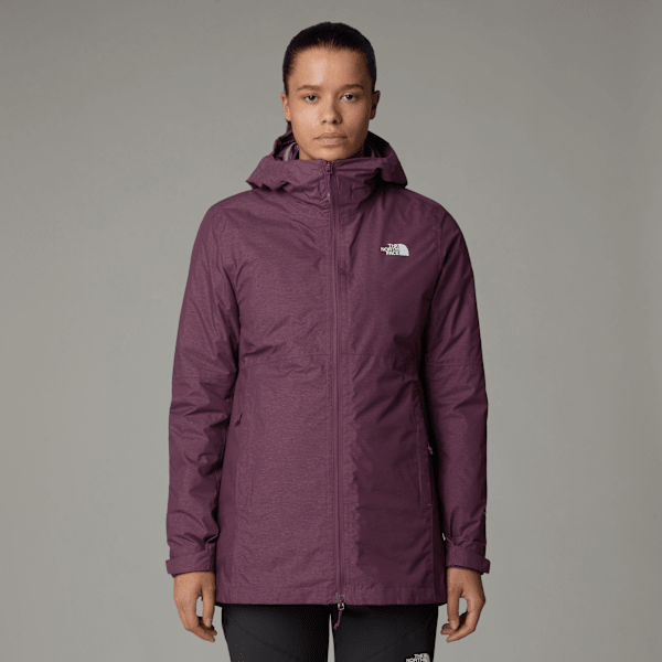 The North Face Women’s Hikesteller Triclimate Jacket Midnight Mauve White Heather-purple Chalk