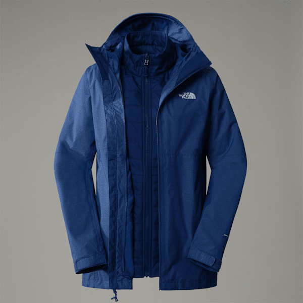 The North Face Women’s Hikesteller Triclimate Jacket Shady Blue White Heather-summit Navy-npf