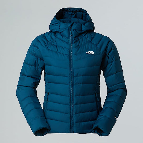 The North Face Hometown Down Hooded Jacket Midnight Petrol female