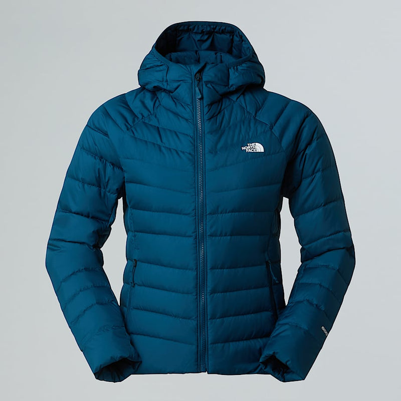 The North Face Hometown Down Hooded Jacket Midnight Petrol female
