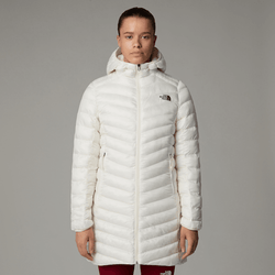 The North Face Women's Huila Synthetic Insulation Parka White Dune 