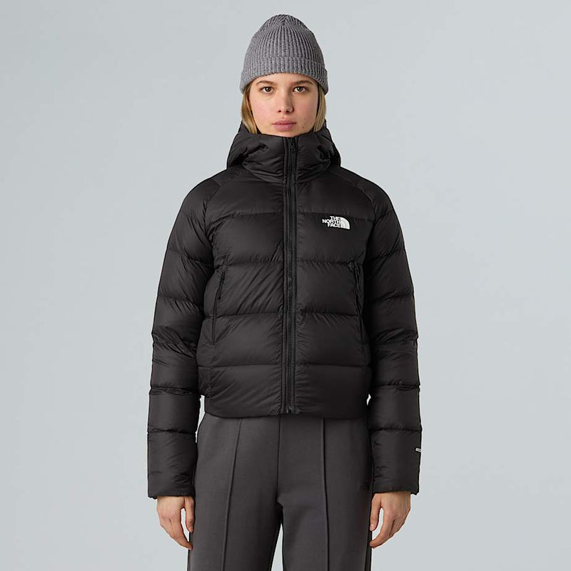 The North Face Hyalite Down Hooded Jacket Tnf Black female