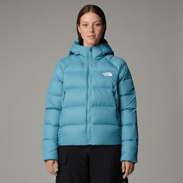 The North Face Women’s Hyalite Down Hooded Jacket Algae Blue | LYBSTORE