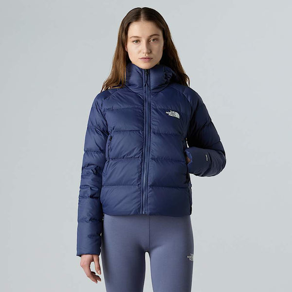 The North Face Hyalite Down Hooded Jacket Lunar Blue female