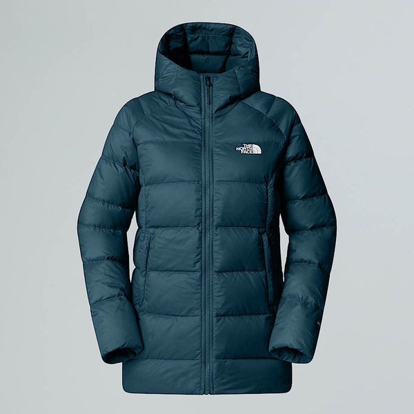 The North Face Hyalite Down Hooded Parka Midnight Petrol female