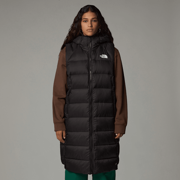 The North Face  Hyalite Long Down Gilet White Dune-npf